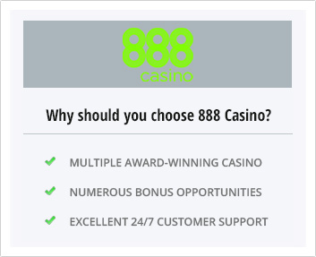 Why choose 888 casino