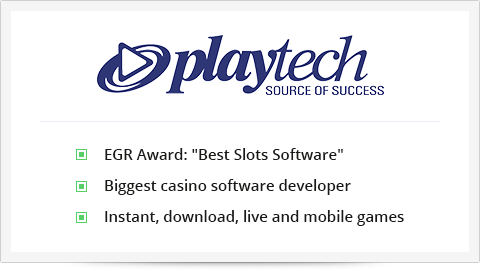 Playtech is one of the best casino software providers